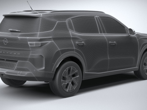 Opel Frontera 2025 Modèle 3D