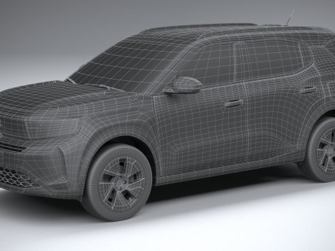 Opel Frontera 2025 Modèle 3D