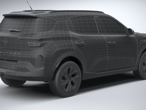 Opel Frontera 2025 Modèle 3D