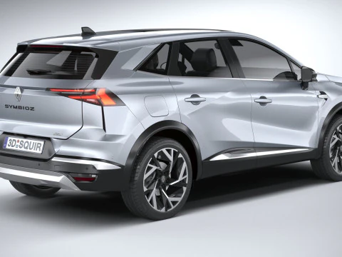 Renault Symbioz 2025 3D Model