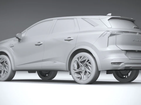 Renault Symbioz 2025 3D Model