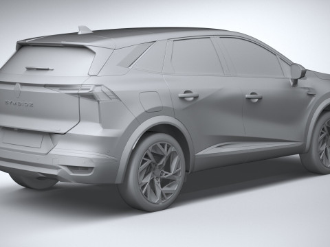 Renault Symbioz 2025 Modelo 3D