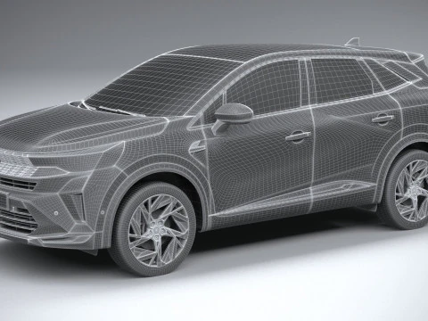 Renault Symbioz 2025 3D Model