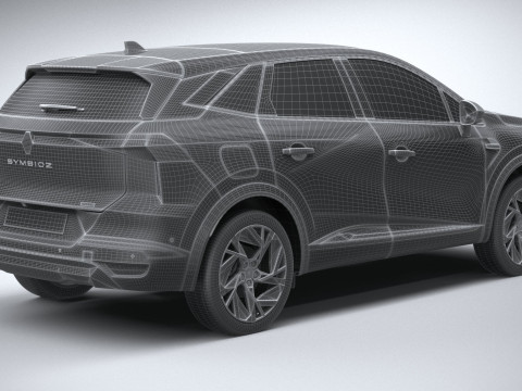 Renault Symbioz 2025 Modelo 3D