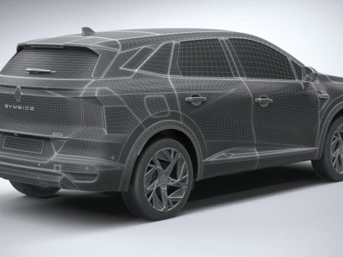 Renault Symbioz 2025 3D Model