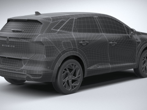 Renault Symbioz 2025 Modelo 3D