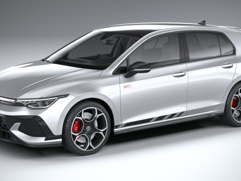Volkswagen Golf Clubsport GTI 2025 3D मॉडल