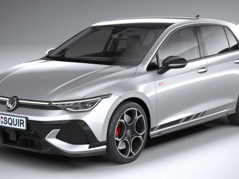 Volkswagen Golf Clubsport GTI 2025 Modelo 3D