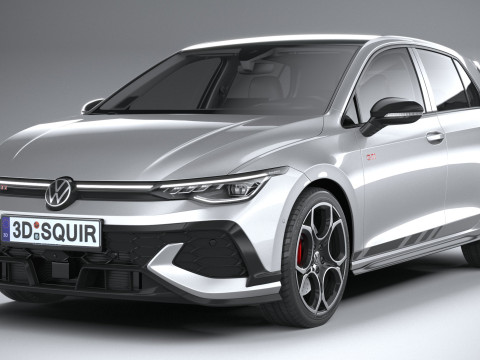 Volkswagen Golf Clubsport GTI 2025 Modelo 3D