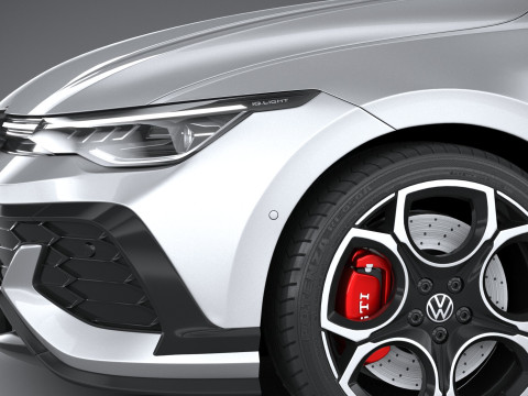 Volkswagen Golf Clubsport GTI 2025 Modelo 3D