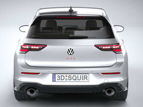 Volkswagen Golf Clubsport GTI 2025 Modelo 3D