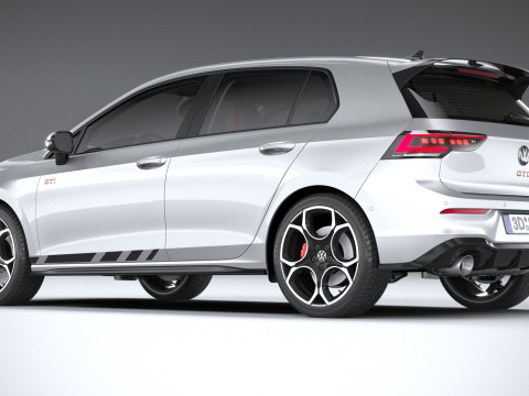 Volkswagen Golf Clubsport GTI 2025 Modelo 3D