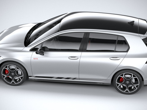 Volkswagen Golf Clubsport GTI 2025 Modelo 3D