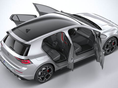 Volkswagen Golf Clubsport GTI 2025 Modelo 3D