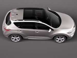 Nissan Murano 2012 3D Model