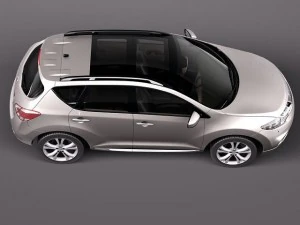 Nissan Murano 2012 3D Model