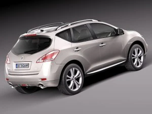 Nissan Murano 2012 3D Model