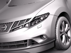 Nissan Murano 2012 3D Model
