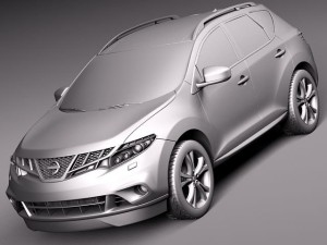 Nissan Murano 2012 3D Model