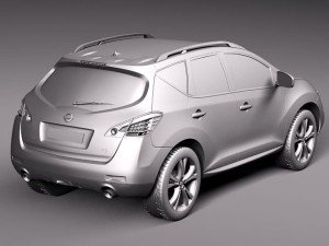 Nissan Murano 2012 3D Model