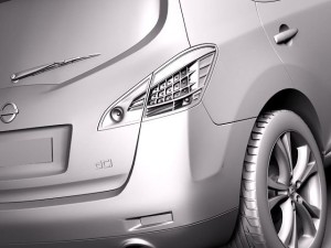 Nissan Murano 2012 3D Model