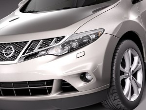 Nissan Murano 2012 3D Model