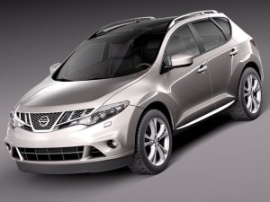 Nissan Murano 2012 3D Model