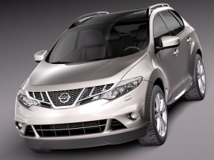 Nissan Murano 2012 3D Model