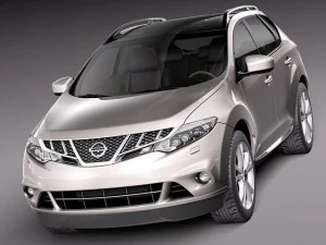 Nissan Murano 2012 3D Model