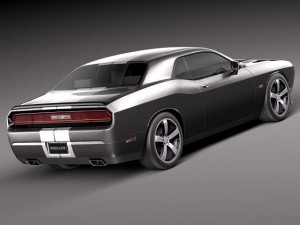 Dodge Challenger SRT8 392 2012 3D 模型
