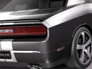 Dodge Challenger SRT8 392 2012 3D Model