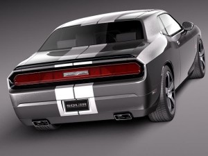 Dodge Challenger SRT8 392 2012 3D 模型