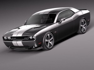 Dodge Challenger SRT8 392 2012 3D Model