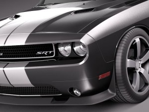 Dodge Challenger SRT8 392 2012 3D 模型
