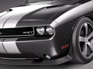 Dodge Challenger SRT8 392 2012 3D Model