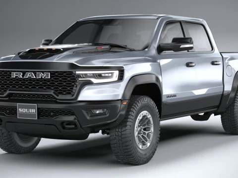 Ram 1500 RHO 2025 3D Model