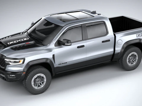 Ram 1500 RHO 2025 3D Model