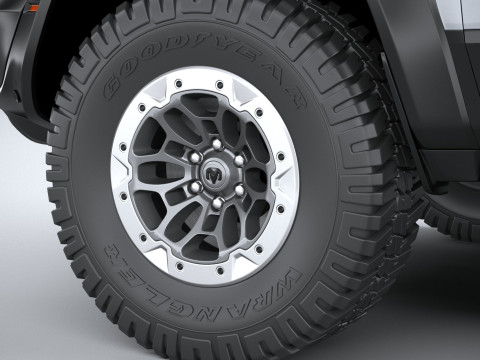 Ram 1500 RHO 2025 3D मॉडल