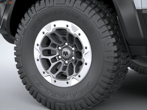 Ram 1500 RHO 2025 3D Model
