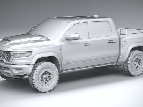 Ram 1500 RHO 2025 3D मॉडल