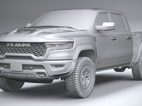 Ram 1500 RHO 2025 3D मॉडल