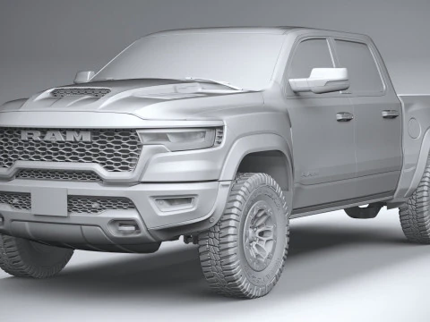 Ram 1500 RHO 2025 3D Model