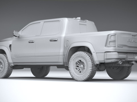 Ram 1500 RHO 2025 3D मॉडल