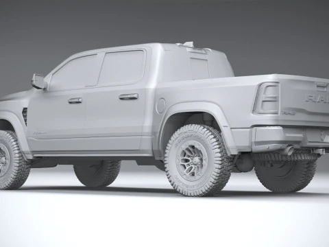 Ram 1500 RHO 2025 3D Model