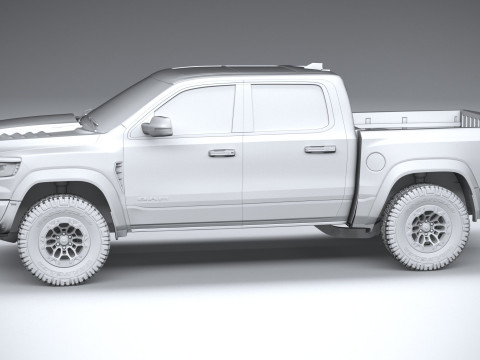 Ram 1500 RHO 2025 3D मॉडल
