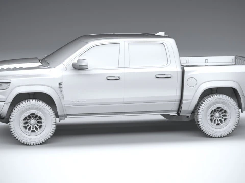 Ram 1500 RHO 2025 3D Model