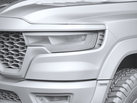Ram 1500 RHO 2025 3D मॉडल