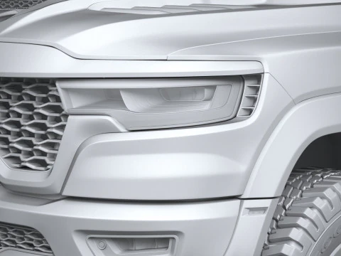 Ram 1500 RHO 2025 3D Model