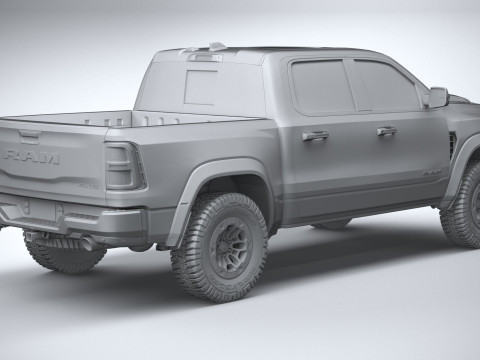 Ram 1500 RHO 2025 3D मॉडल