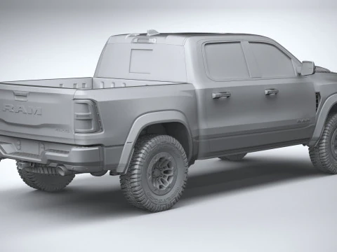 Ram 1500 RHO 2025 3D Model
